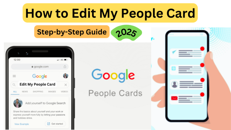 Edit My People Card in 2025: A Step-by-Step Guide